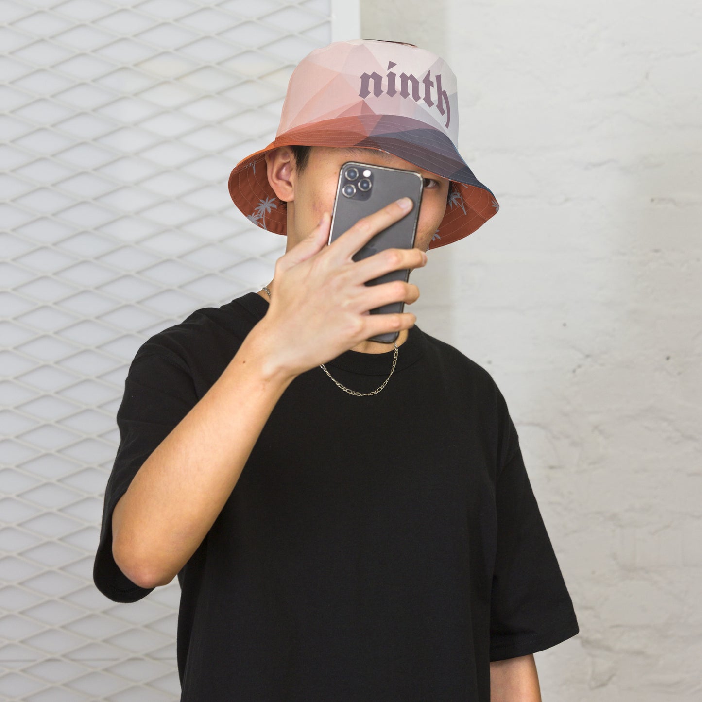 Pastel Reversible Bucket Hat