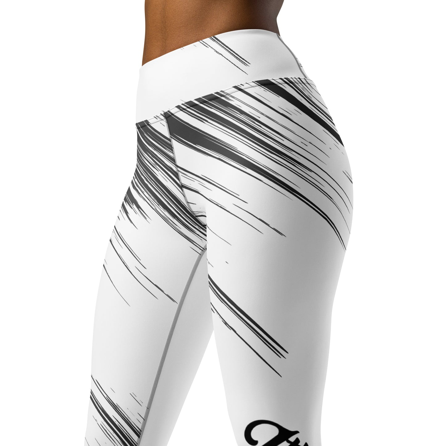 Yoga Leggings - Slant Sketch Addition