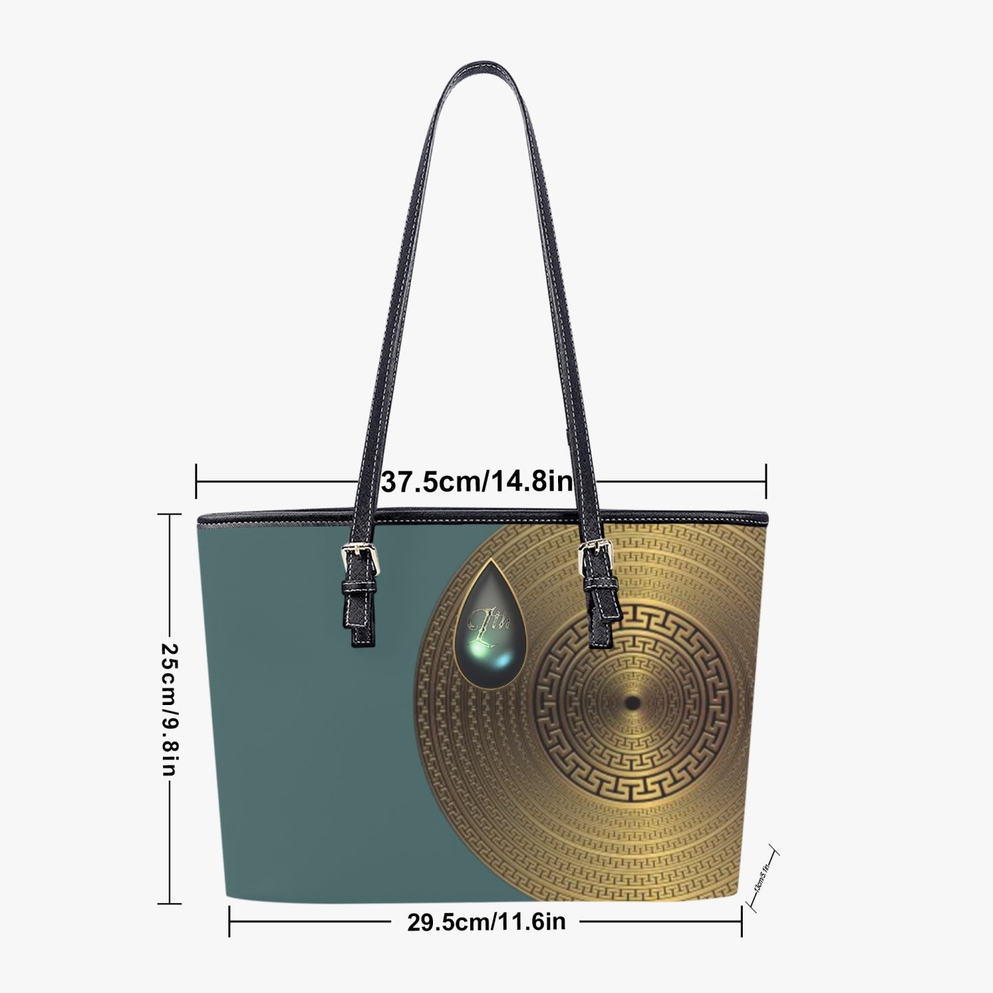 Jewel Medium Leather Tote Bag