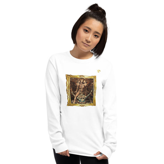 Red Dragon Painting Long Sleeve Shirt