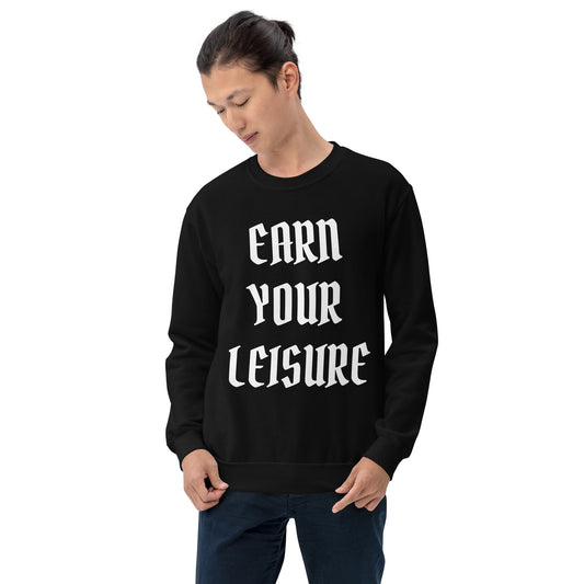 Earn Your Leisure \ 9th Level Unisex Sweatshirt